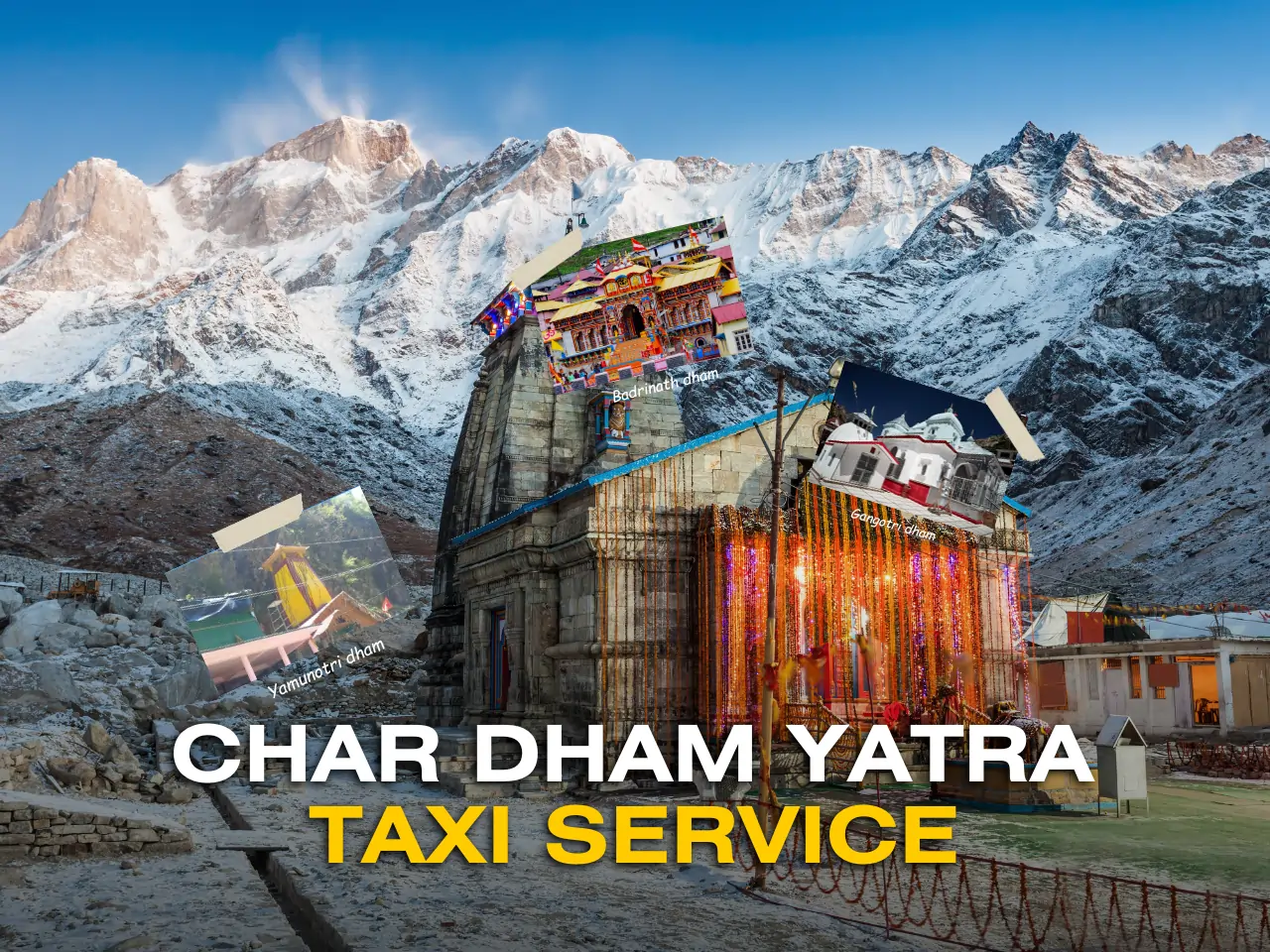 Char Dham Cab Services in Noida